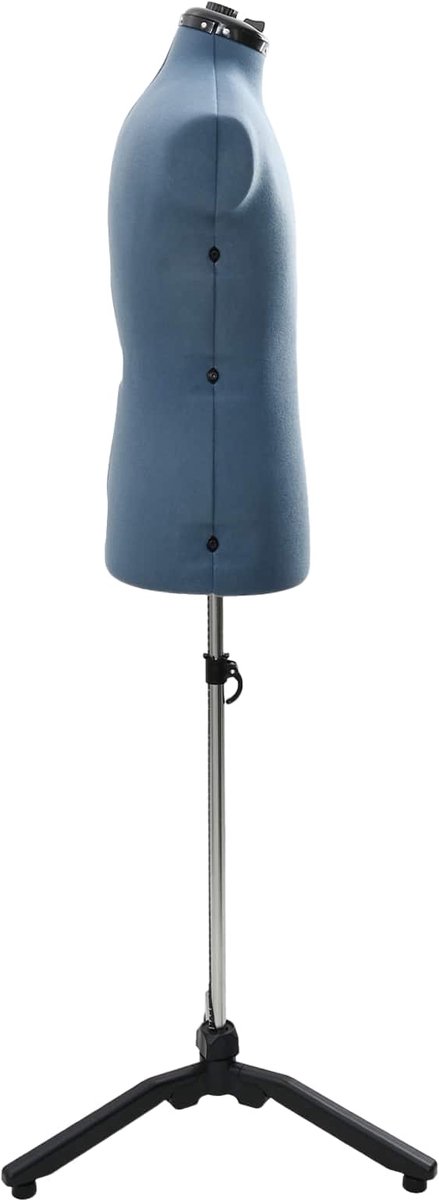 Verstellbare Herren-Schaufensterpuppe Blau 37,5 45,5 Zoll