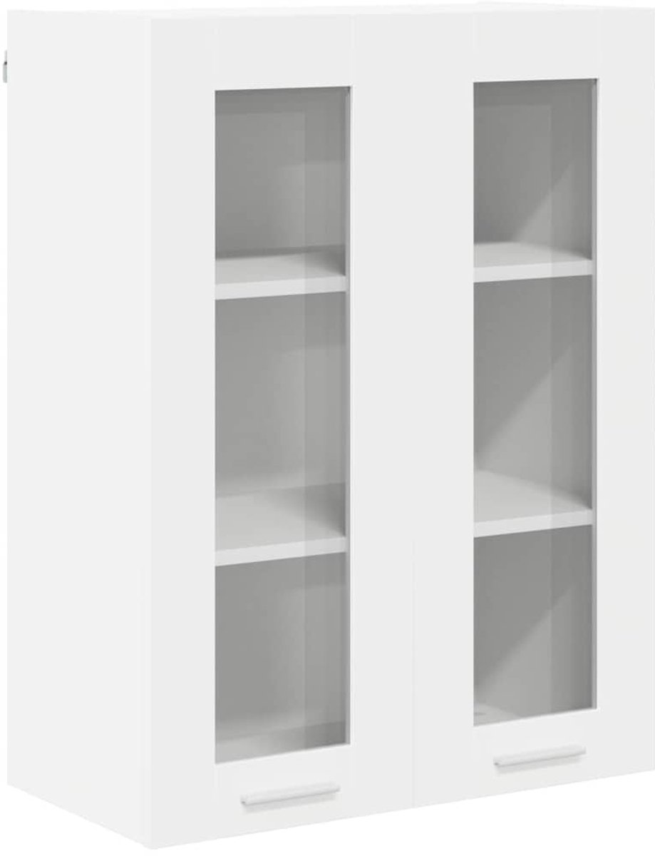 Hängeschrank mit Stauraum Weiß 60 x 31 x 80 cm Spanplatte
