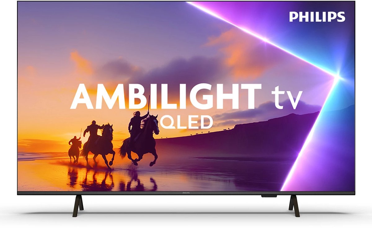 Philips 43pus8450/12 Fernseher 43 Zoll 4K QLED Schwarz schwarz