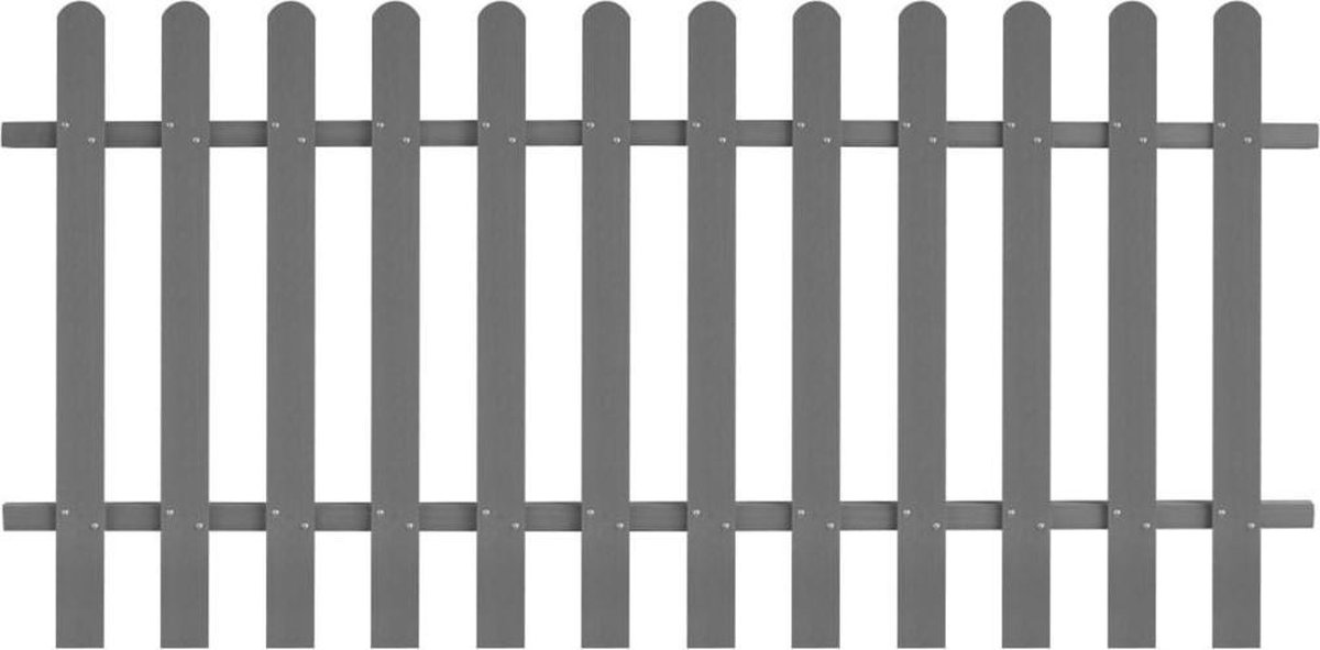 WPC-Lattenzaun 200 x 100 cm