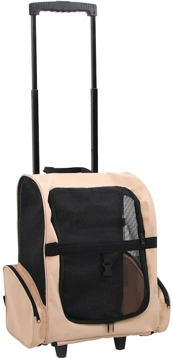 Faltbarer Haustierwagen, Beige