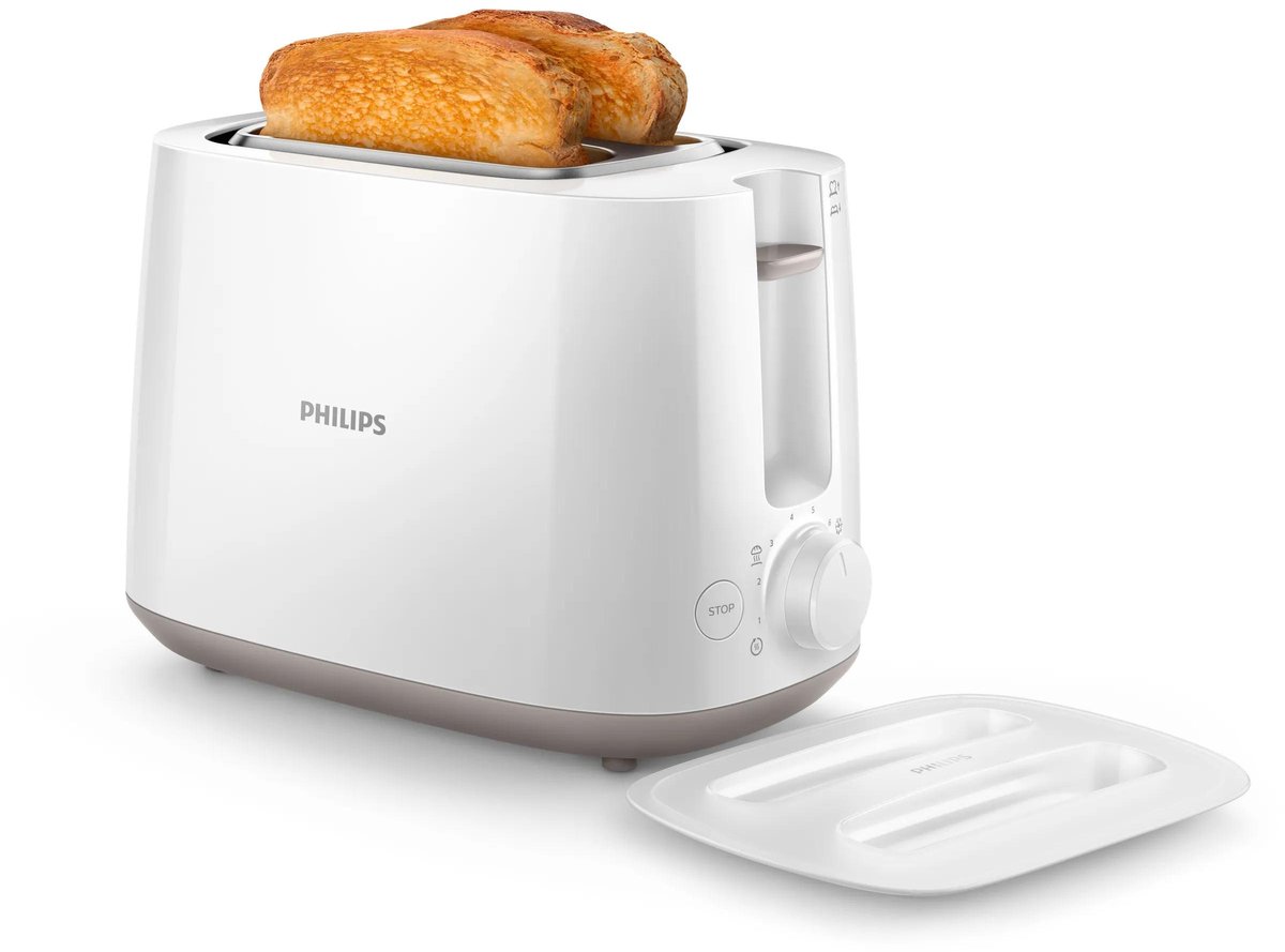 Philips HD2582/00 Toaster 8 Stufen Weiß weiß