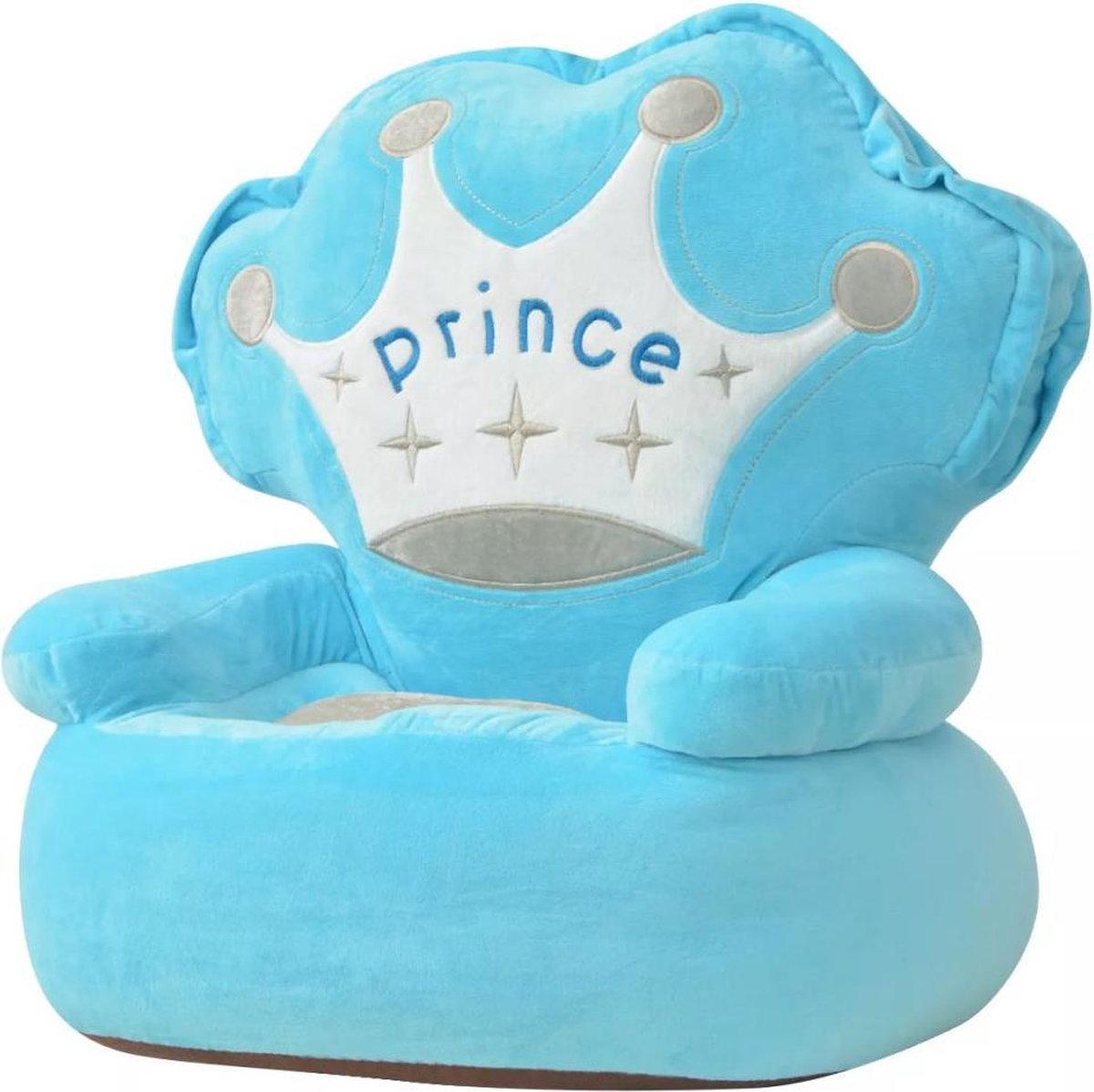Plüsch-Kindersessel Prinz Blau