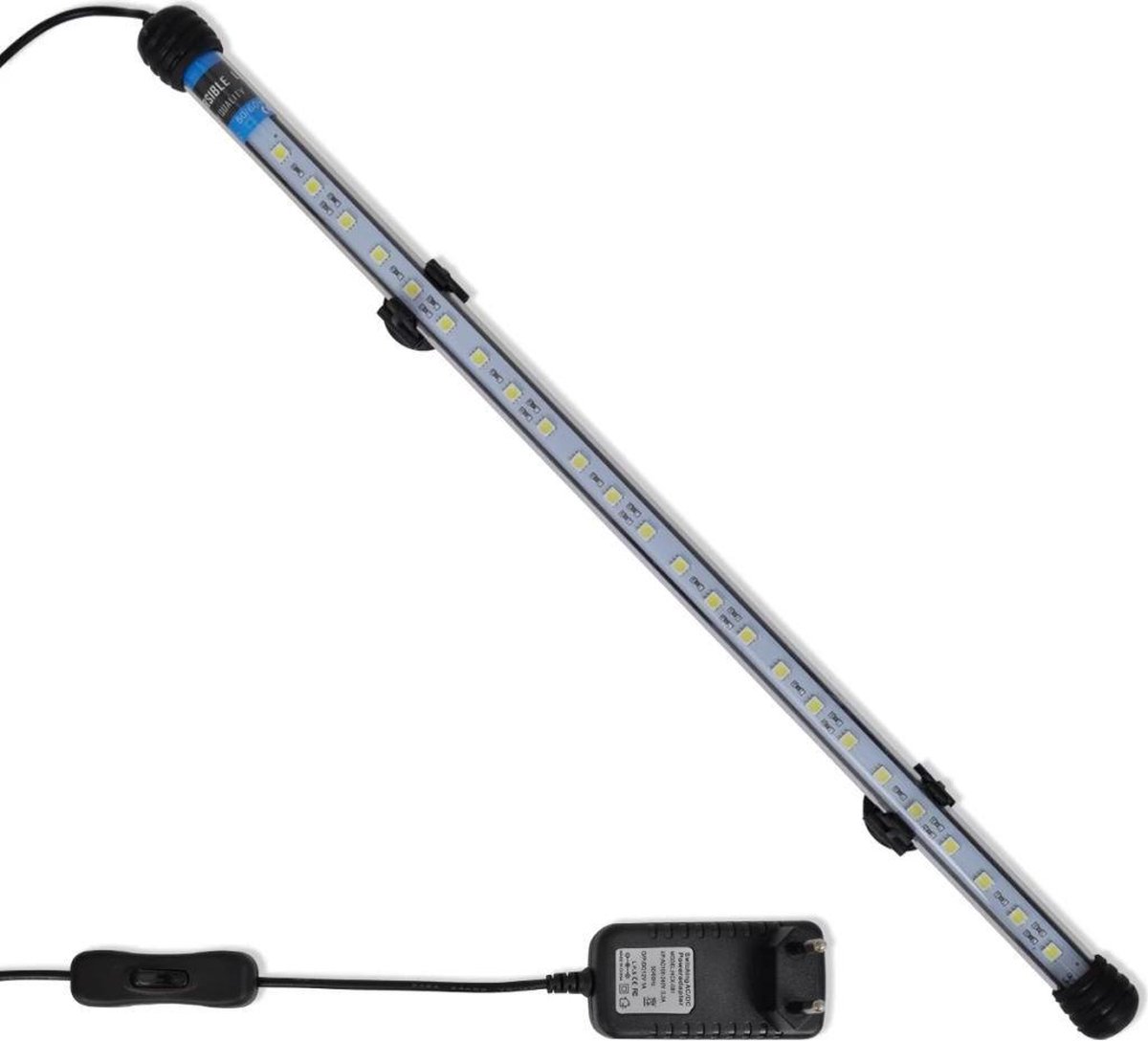 LED-Aquariumlampe 48 cm Weiß