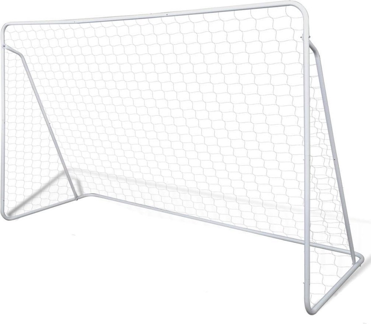 Fußballtor 240 x 90 x 150 cm Stahl Hohe Qualität