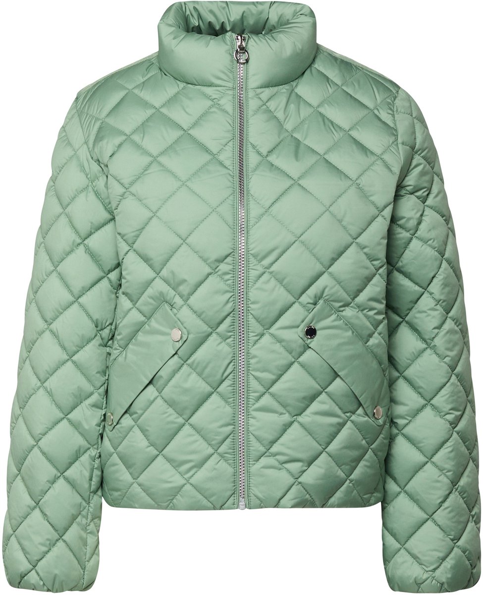 Wattierte Outdoor-Jacke mit Rautensteppung und Stehkragen für Frauen s.Oliver