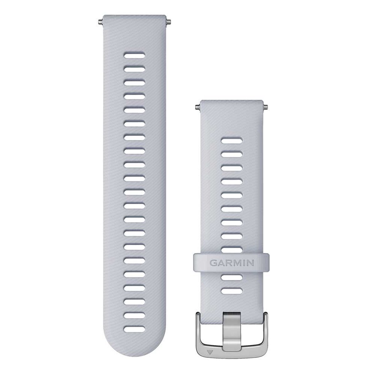 Schnell lösbares Uhrenarmband mit silberner Schnalle Garmin 22 mm