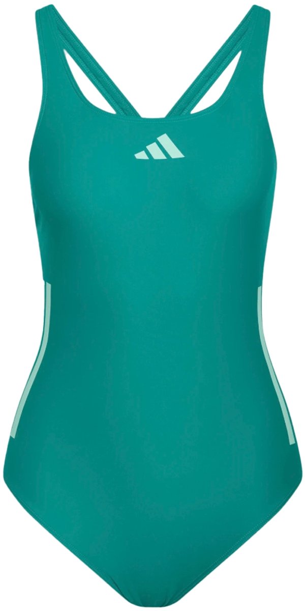 Costume da bagno intero con schiena a C donna adidas 3-Stripes
