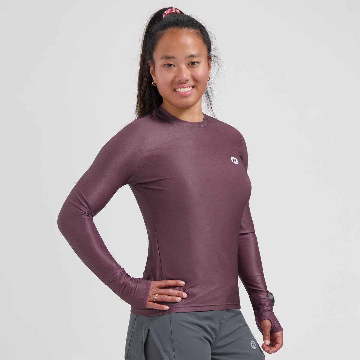 Maglia a maniche lunghe da donna Rogelli Essential