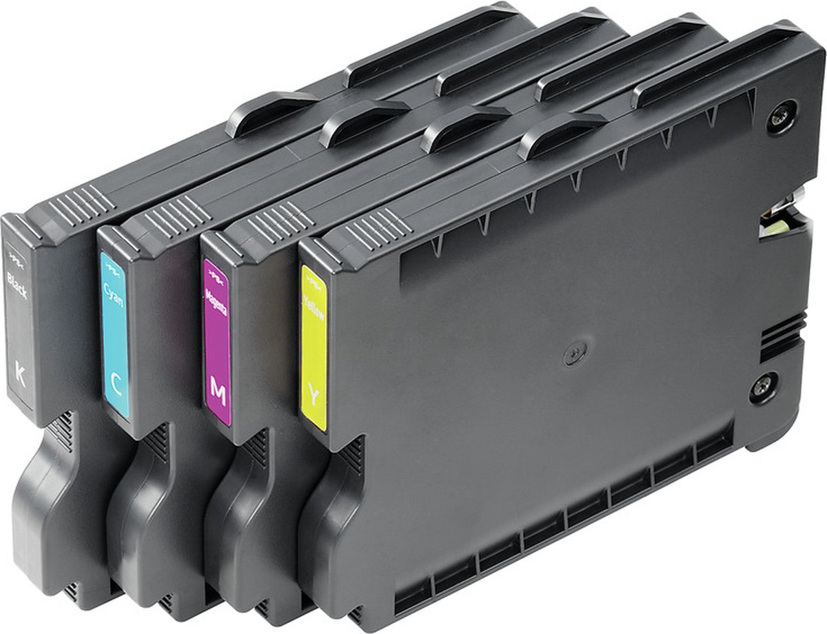 Weidmüller Blæk PrintJet Advanced Ink Set Original Kombi-pakke Sort, Cyan, Magenta, Gul 1338720000