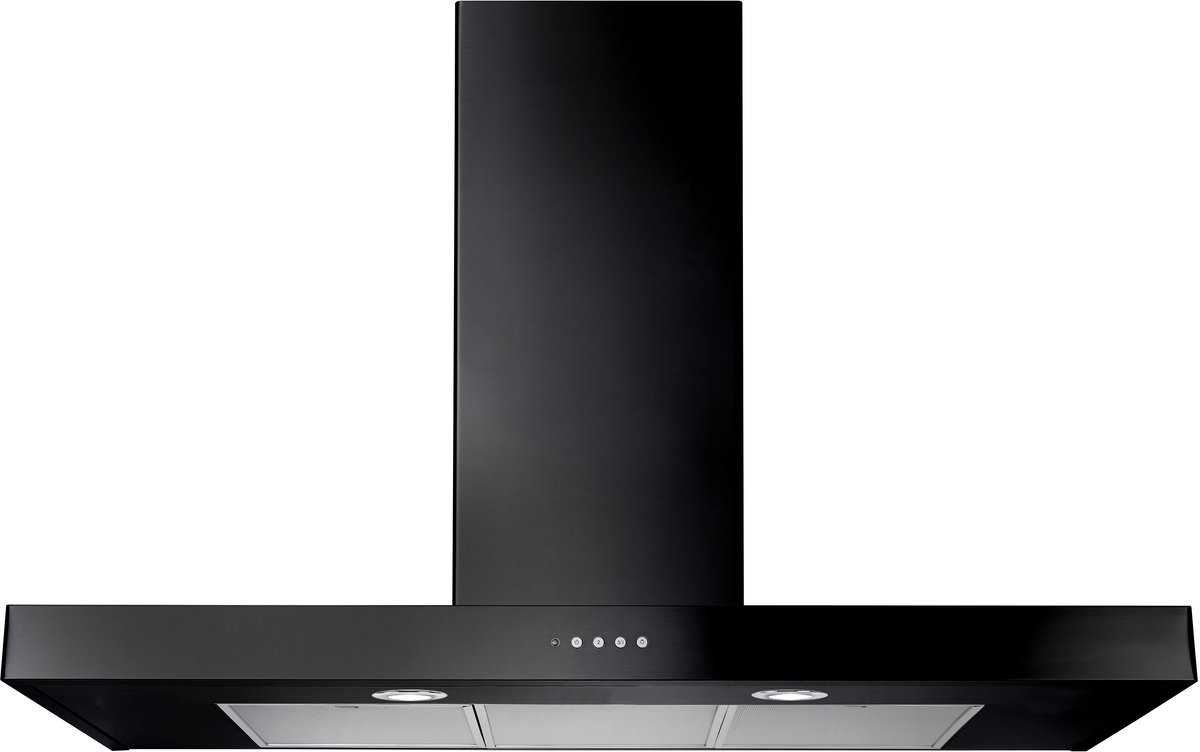 Rangemaster UHDF110BL 110cm Flat Hood Black & No Badge 110cm Flat Hood Black & No Badge