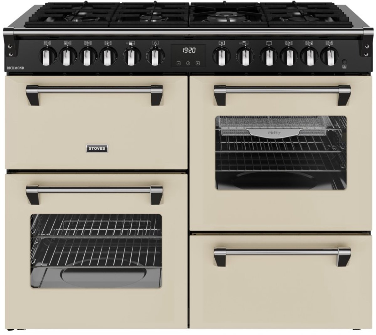 Stoves 444411863 cooker Range cooker Electric Gas Cream ST RCA RICH 110DF CRM