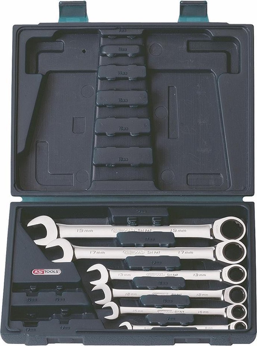 KS Tools 503.4259 5034259 Jeu de clés mixtes Ouverture de clé (métrique) 8 - 19 mm