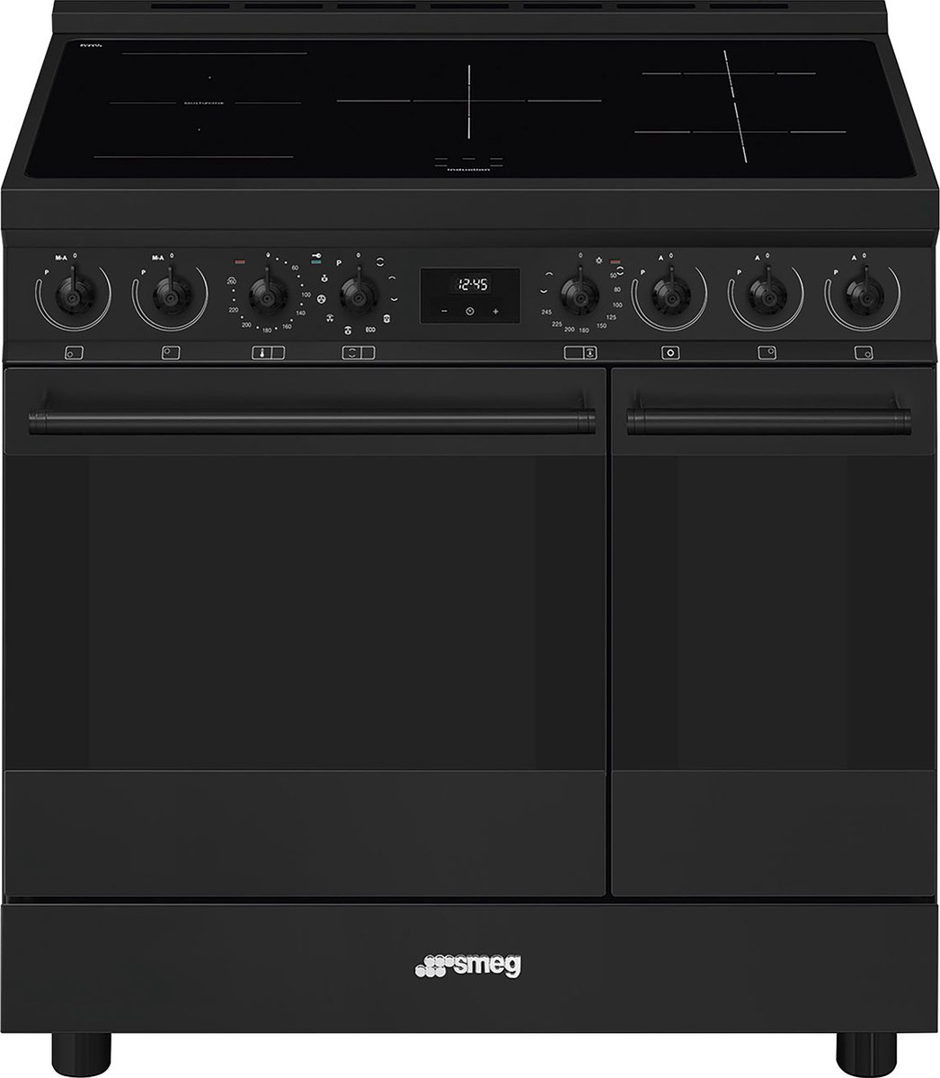 Smeg Symphony Classic Cooker C92IPN2 Matte Black Classic Cooker C92IPN2 Matte Black