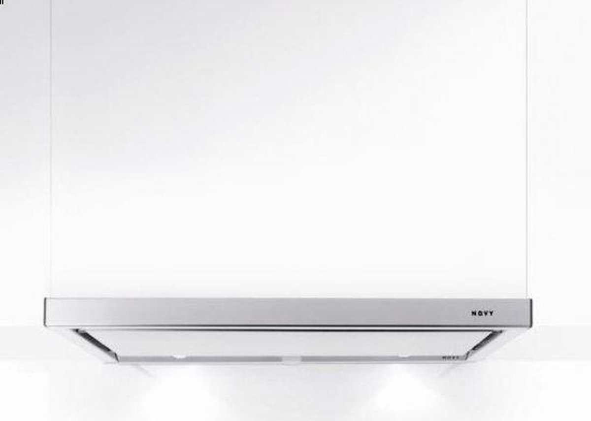 NOVY 663 cooker hood Semi built-in (pull out) Stainless steel, White 510 m³/h
