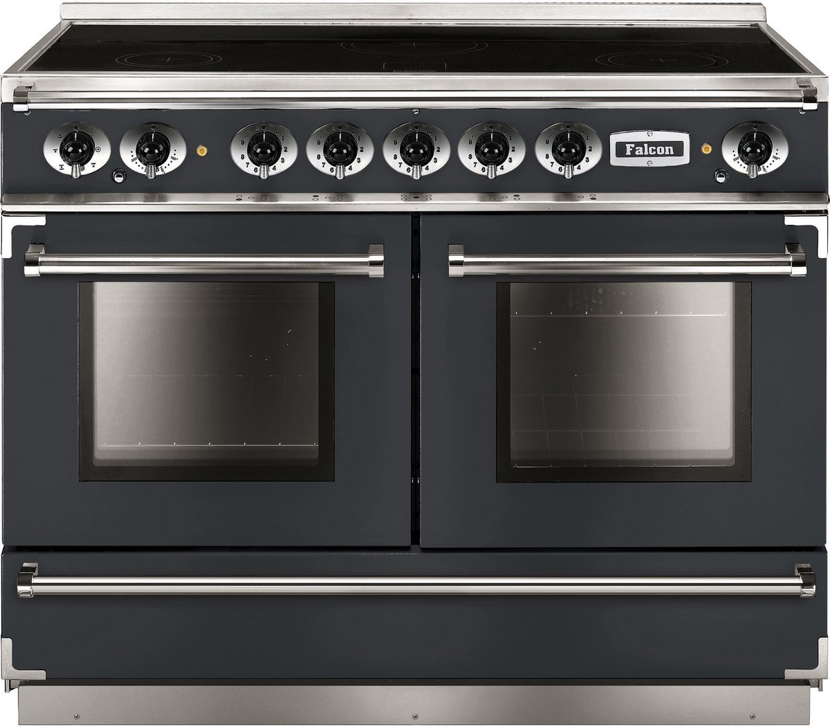 Falcon FCON1092EISL/N-EU 1092 Continental Induction Range cooker Electric Zone induction hob Slate 1092 Continental Induction, 68/79 l ovens, 16.2 kW max. electric load, Slate
