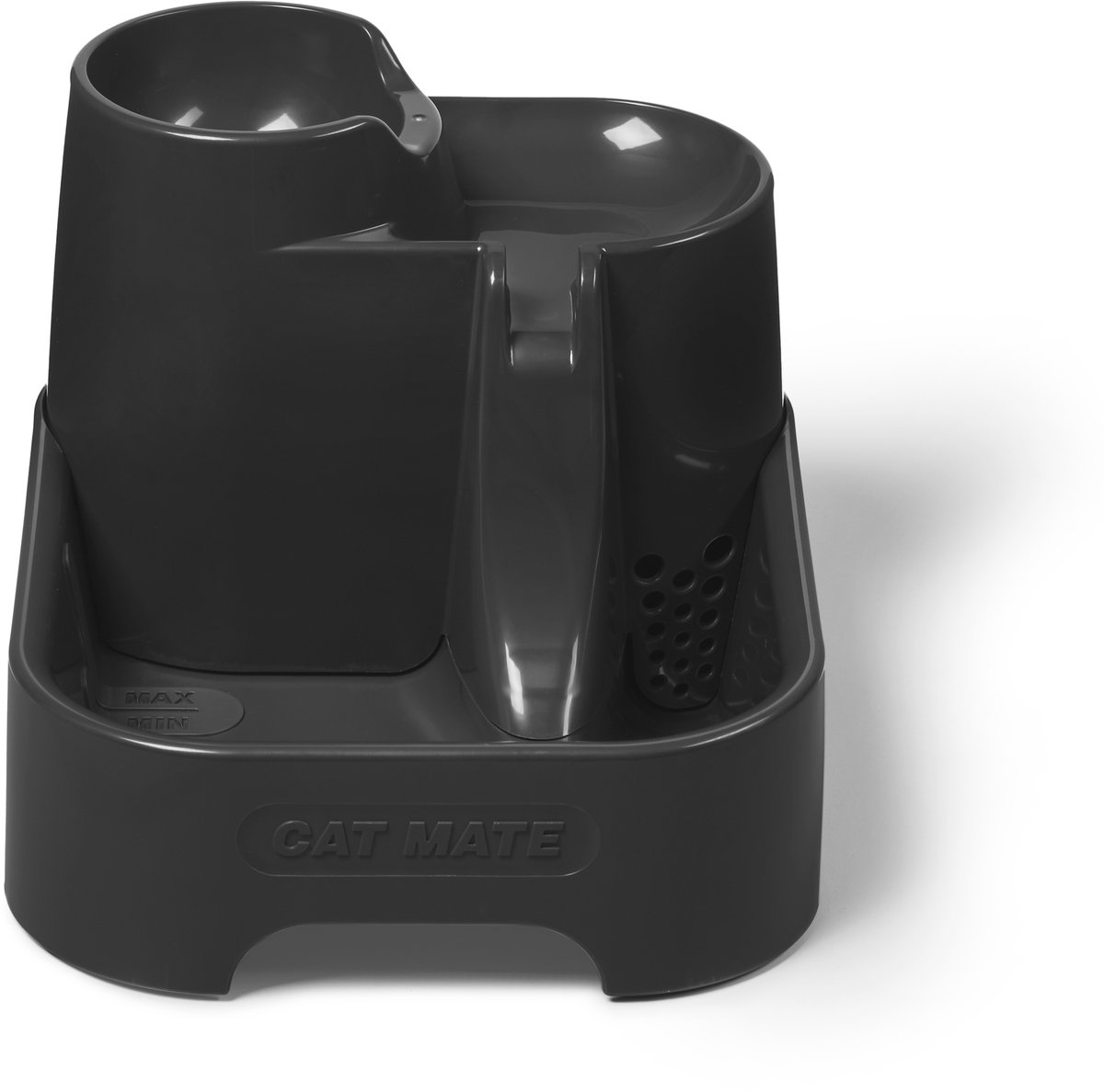 CAT MATE FONTANELLA AUTOMATICA PER ACQUA 2 LT GRIGIO SCURO