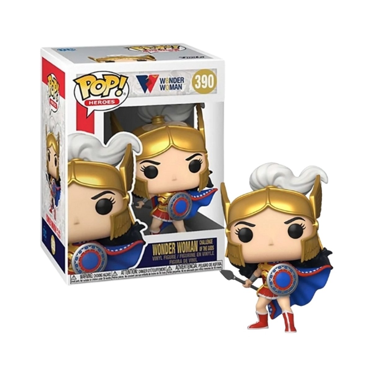 Wonder Woman Challenge of the Gods 80th Pop! Vinyl