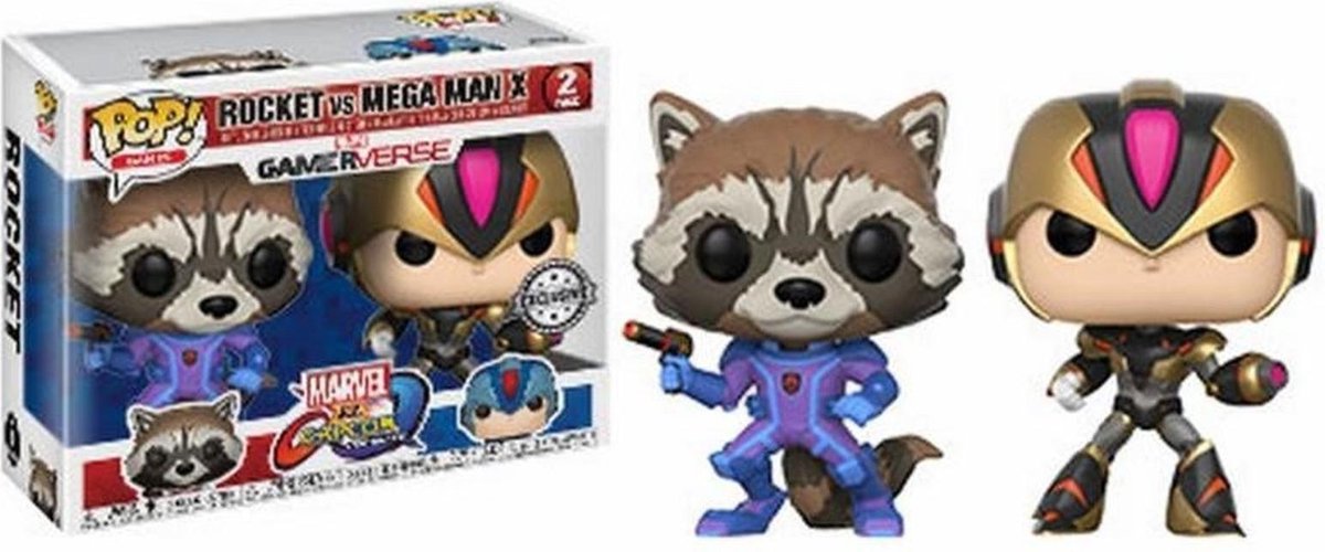 Marvel vs. Capcom Infinite Rocket vs. Mega Man X US Pop! 2 Pck