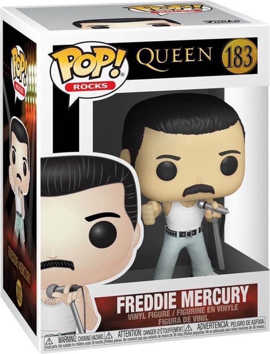 Queen, Freddie Mercury, Radio, Gaga, Pop! Vinyl