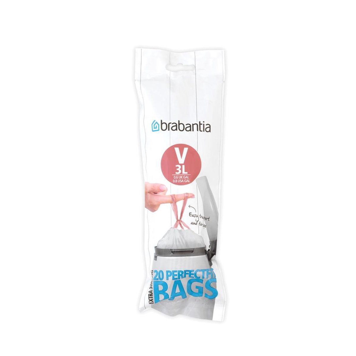 Brabantia Müllbeutel Code V-Roll 3L
