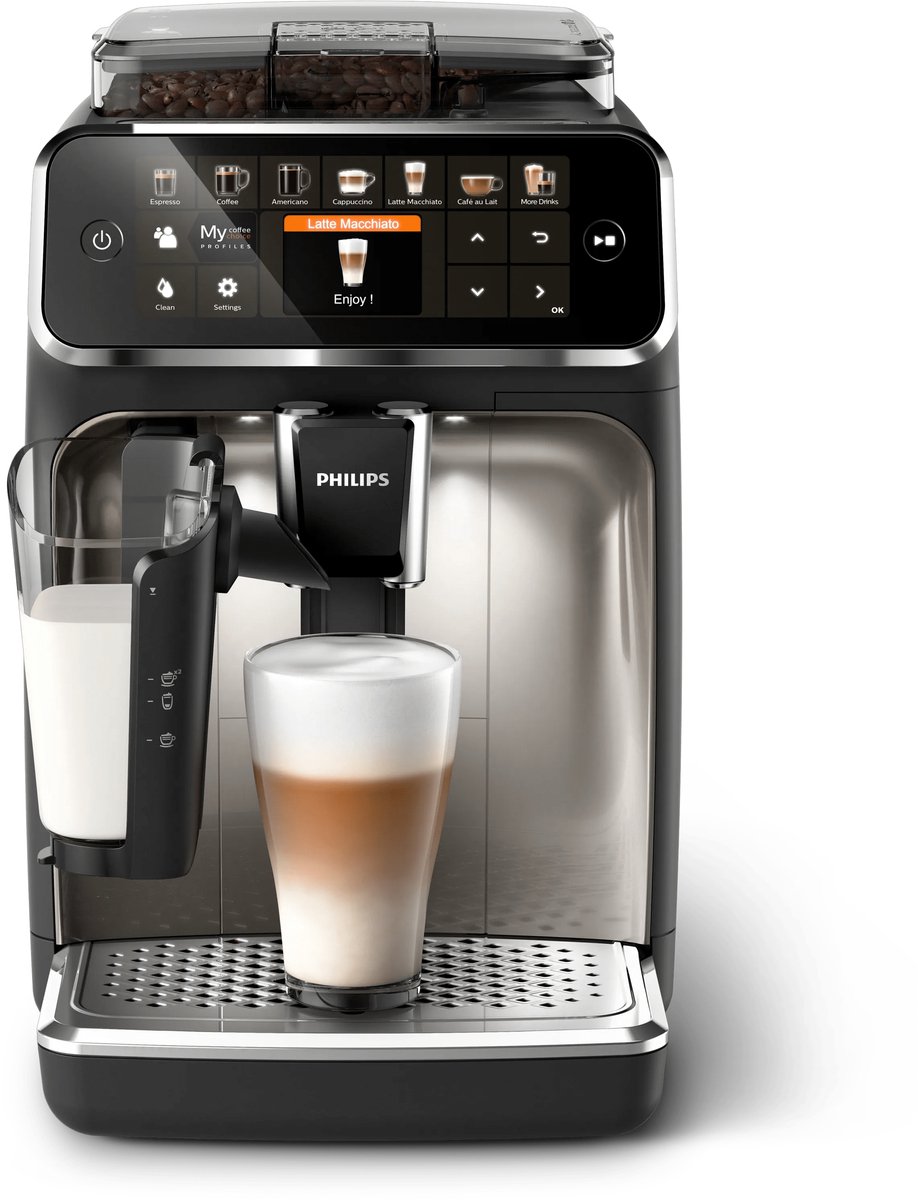 Philips EP5447/90 Espressomaschine 1,8L Schwarz/Chrom schwarz