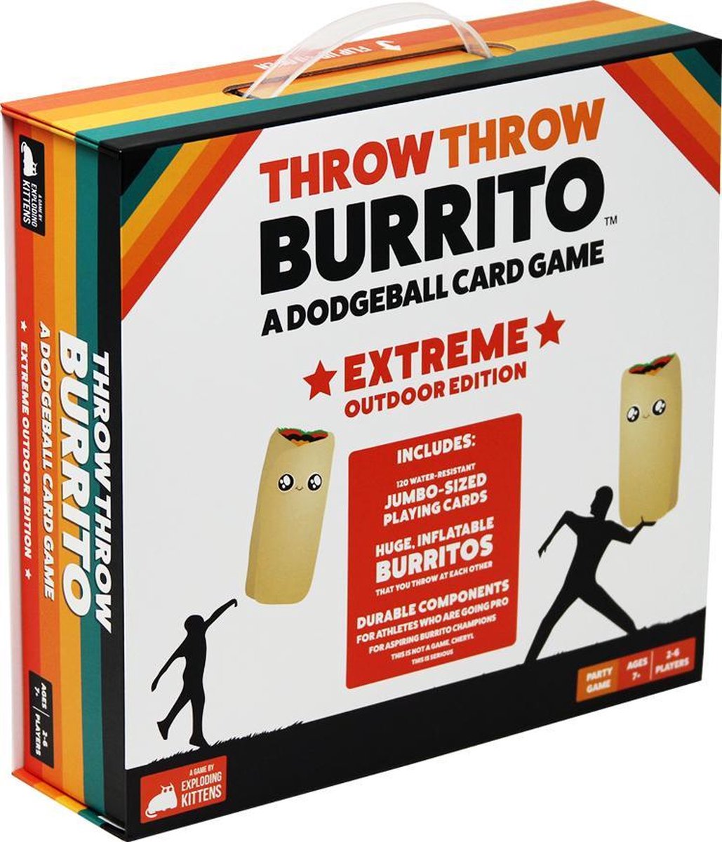 Throw Throw Burrito Kartenspiel (Extreme Outdoor Edition)