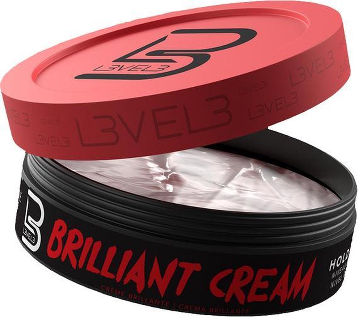 Level 3, Brillantcreme, mittlerer Glanz, 150ml (5,07 fl oz) red