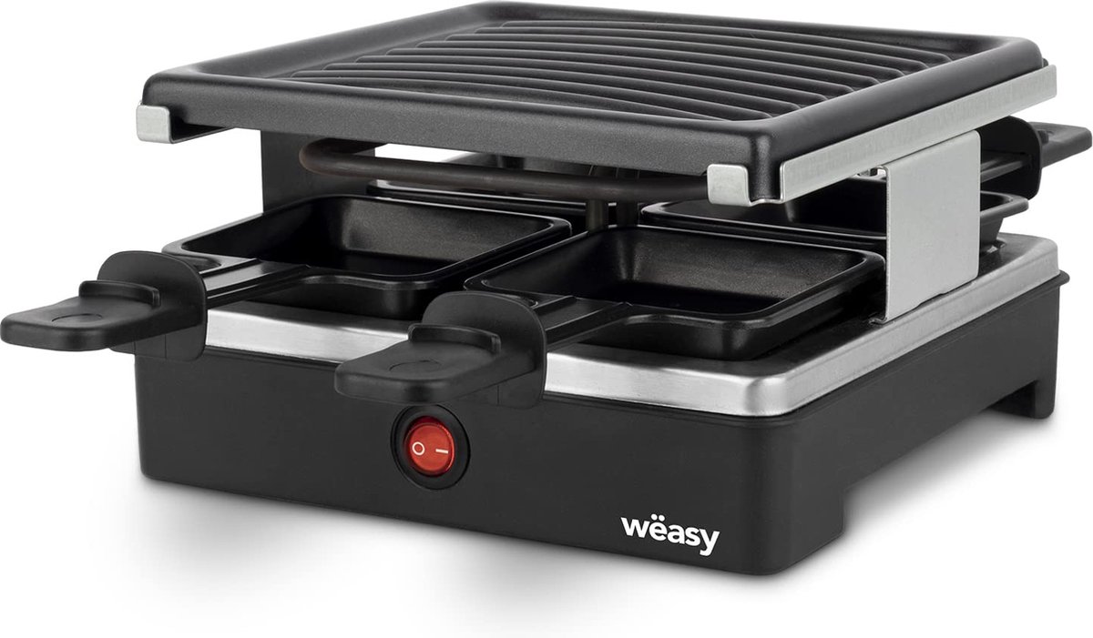 Raclettegerät 4 Personen Weasy