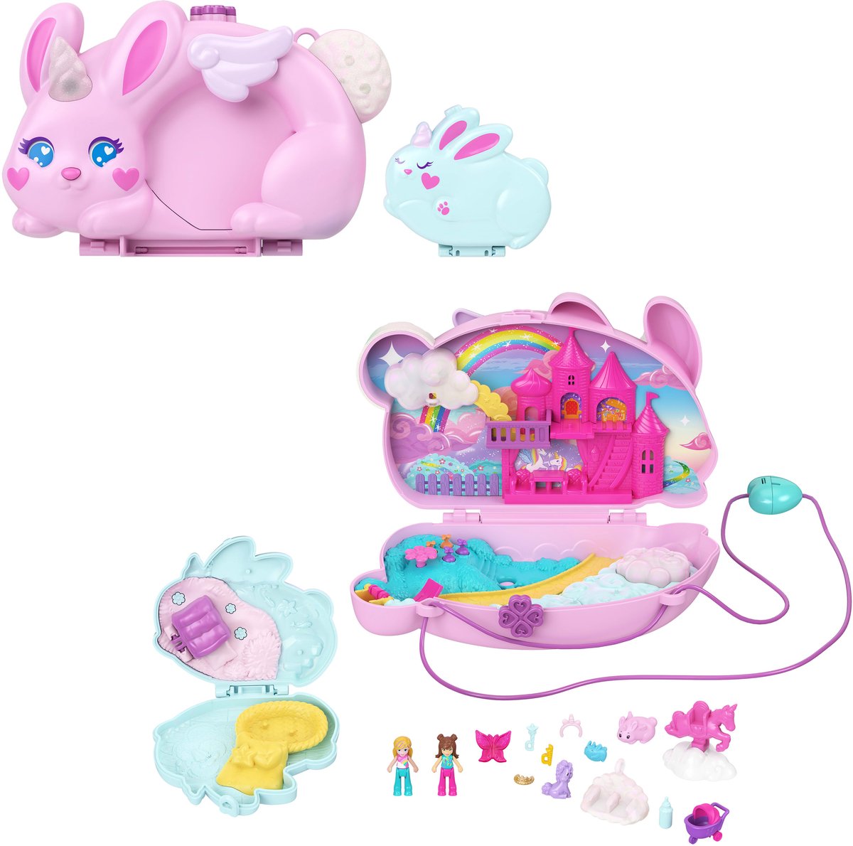 Tasche Mattel Lapin Licorne Polly Pocket