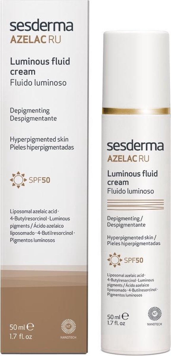 Sesderma - Sesderma Azelac Ru Fluido Luminoso Despigmentante Spf 50 50 Ml
