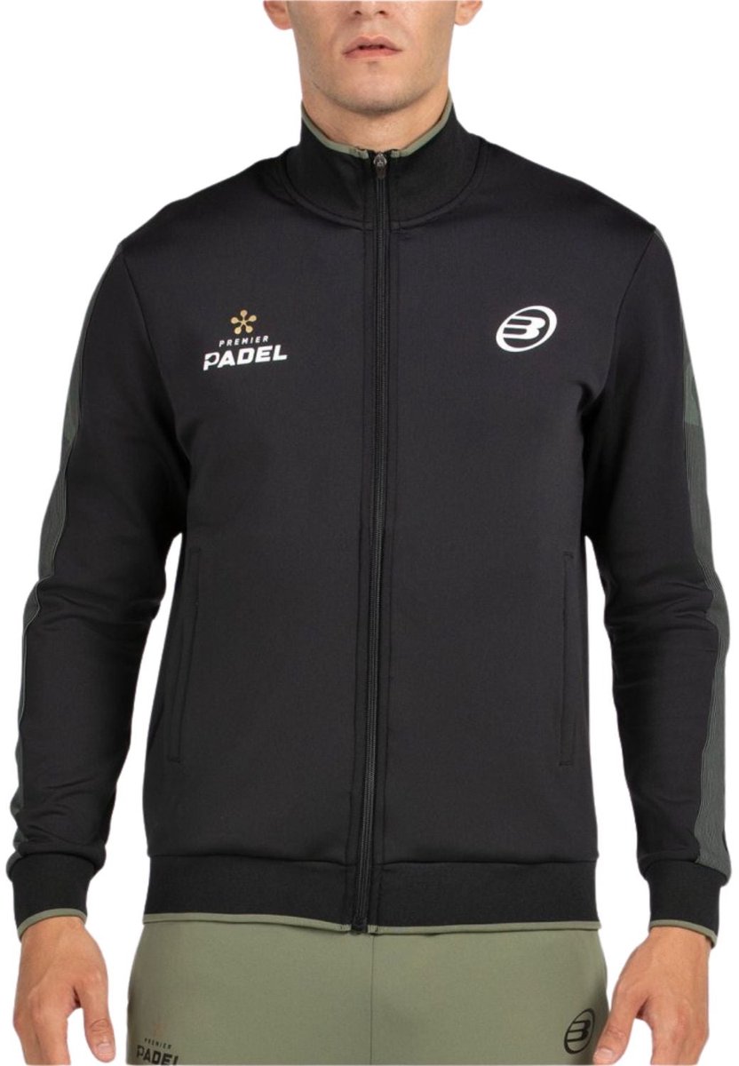 Sudadera Bullpadel Pindaro Premier Padel Negro