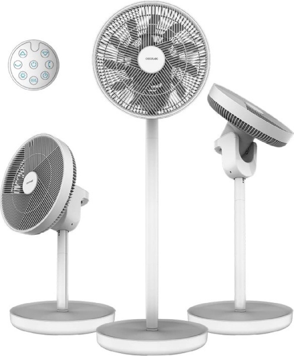Ventilador Pie Cecotec | 08243 | Blanco