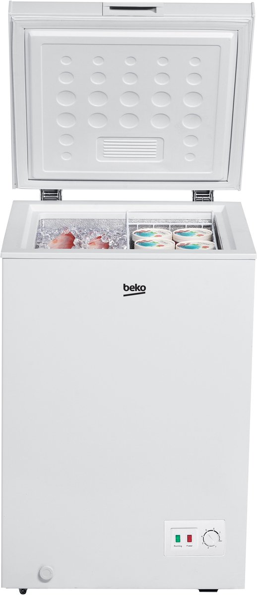 Congelador Arcón Beko CF100EWN | 98 L | Blanco |