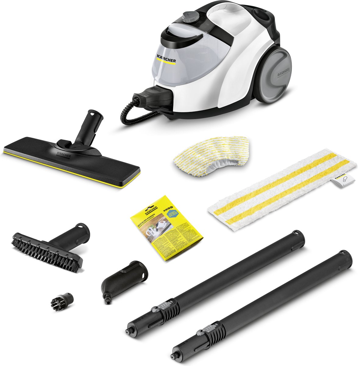 Vaporeta Kärcher SC 5 EasyFix IRON PLUG | 1,5 L | 2250 W | Negro, Blanco