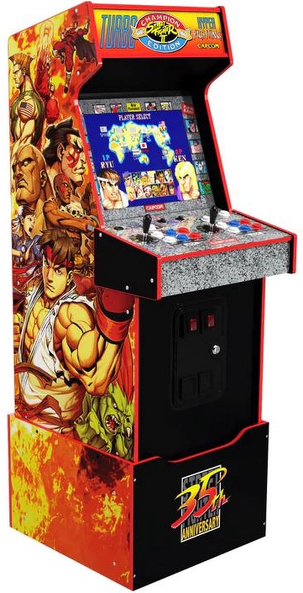 Arcade1Up Capcom Legacy Arcade Game Yoga Flame Edition