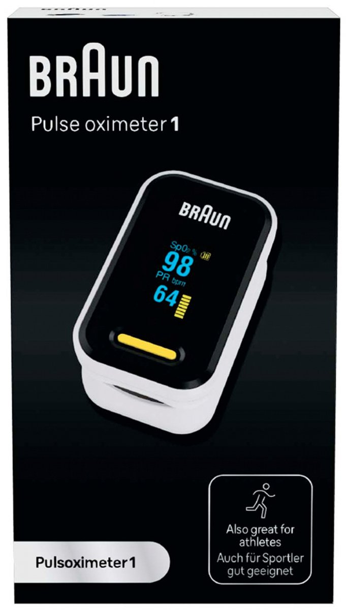 Braun YK-81CEU YK-81CEU Ilt i blodet-måleapparat Fingeraftrykssensor