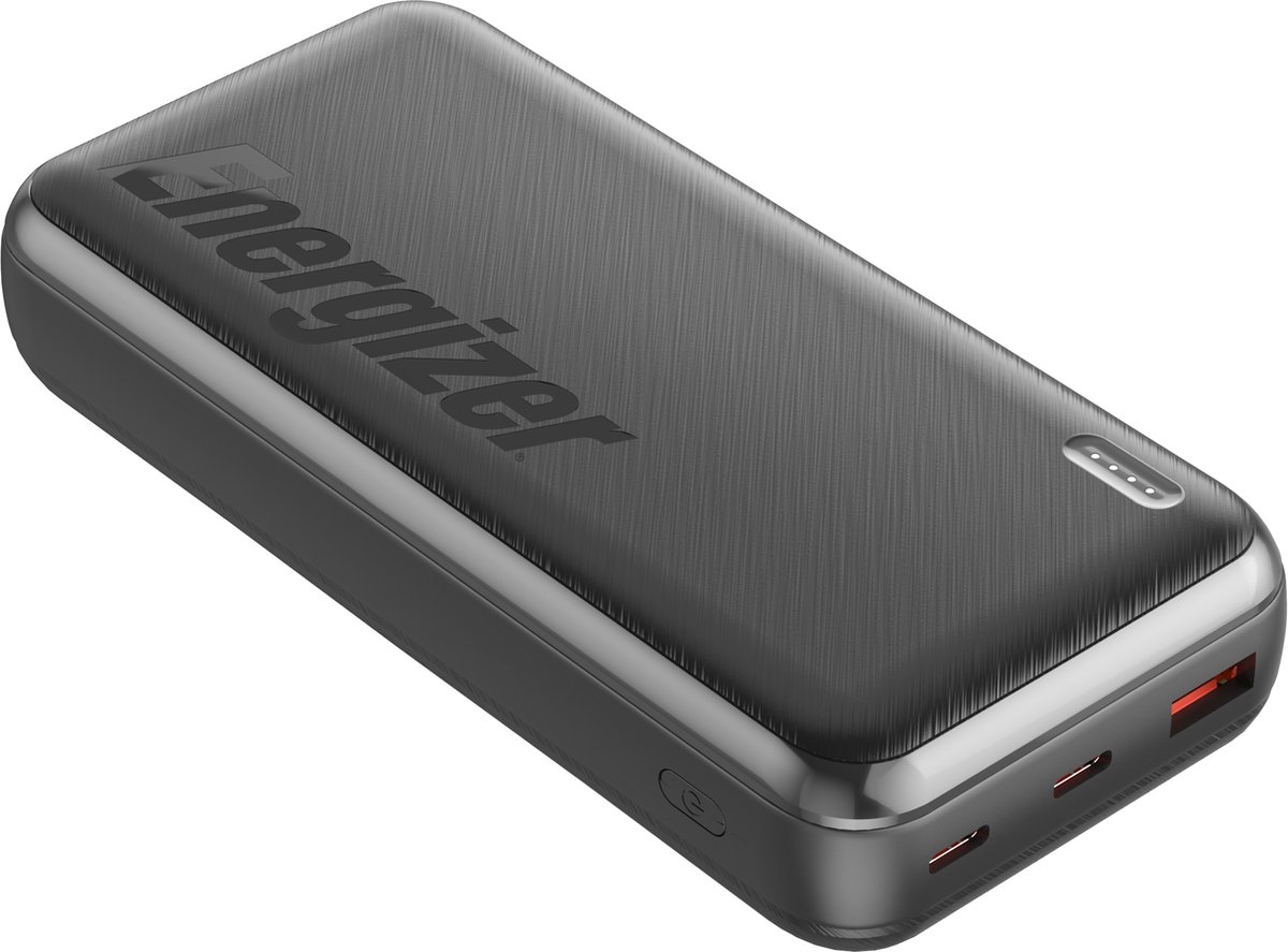 Energizer 20K Powerbank - 20W - 2xUSB-C PD + USB-A - 20000 mAh