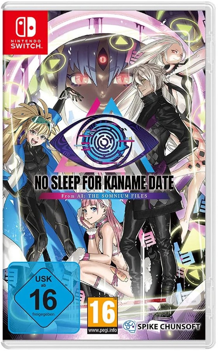 No Sleep for Kaname Date - From AI: The Somnium Files - Nintendo Switch - Action/Adventure