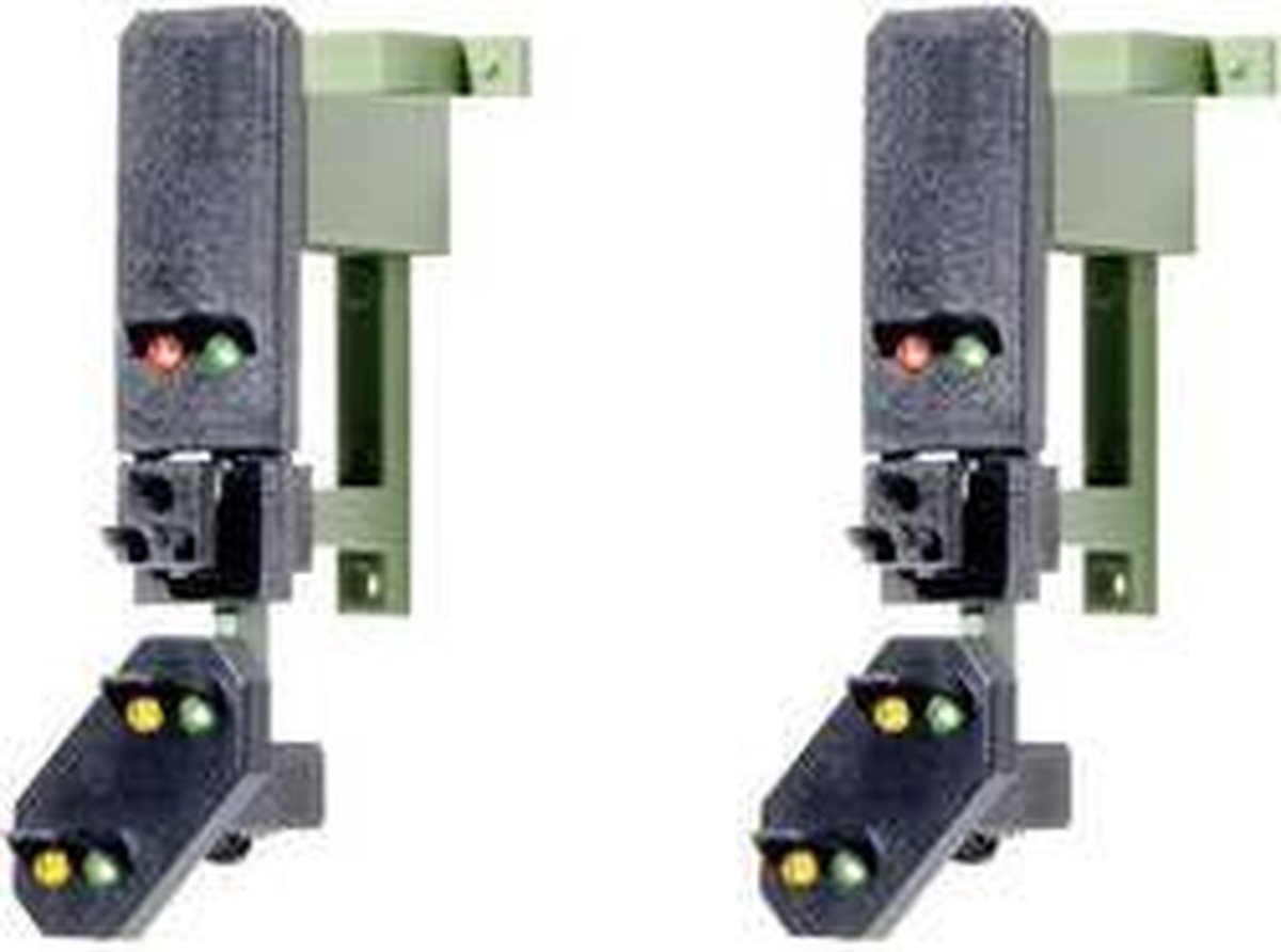 Viessmann Modelltechnik 4752 H0 Lyssignal Med advarselssignal Bloksignalhoved Færdig model DB