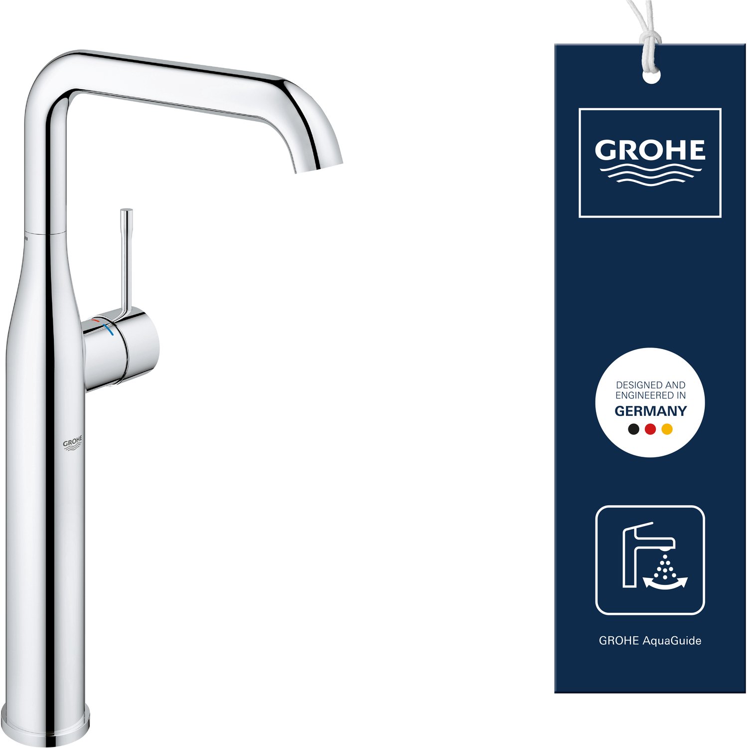 Grohe Essence Håndvaskarmatur, XL-Size, Krom