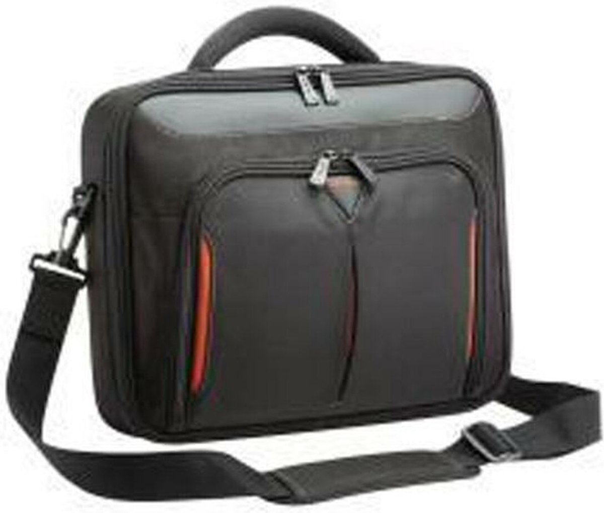 Targus CN418EU Classic+ 17-18" Clamshell Laptop Bag - Black/Red