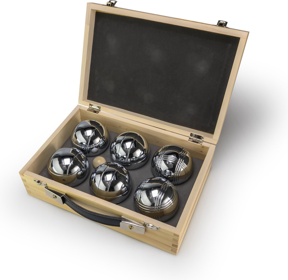 Petanque i trææske