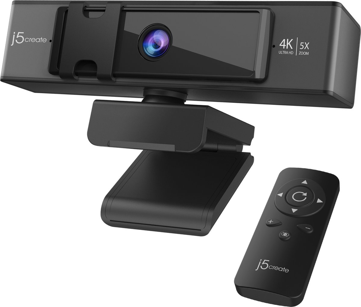 j5create USB 4K ULTRA HD Webcam (Includes Remote Control)