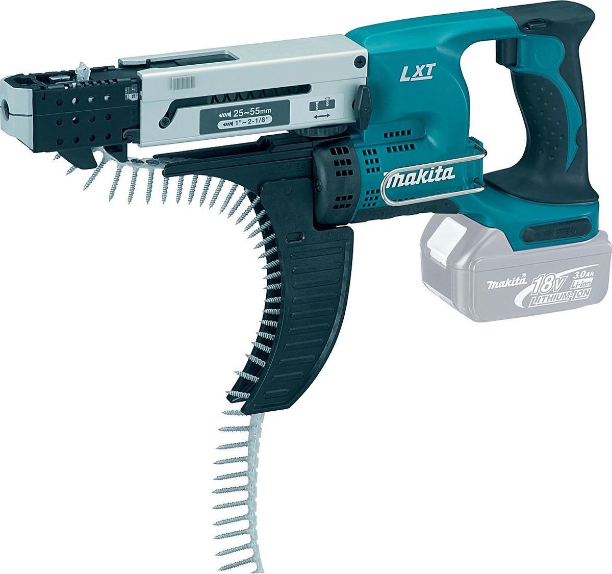 Makita DFR550Z - auto-feed screwdriver