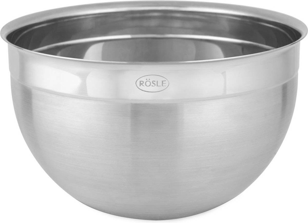 Rösle Mixing bowl 3.1 litre 20 x 12.5 cm Steel