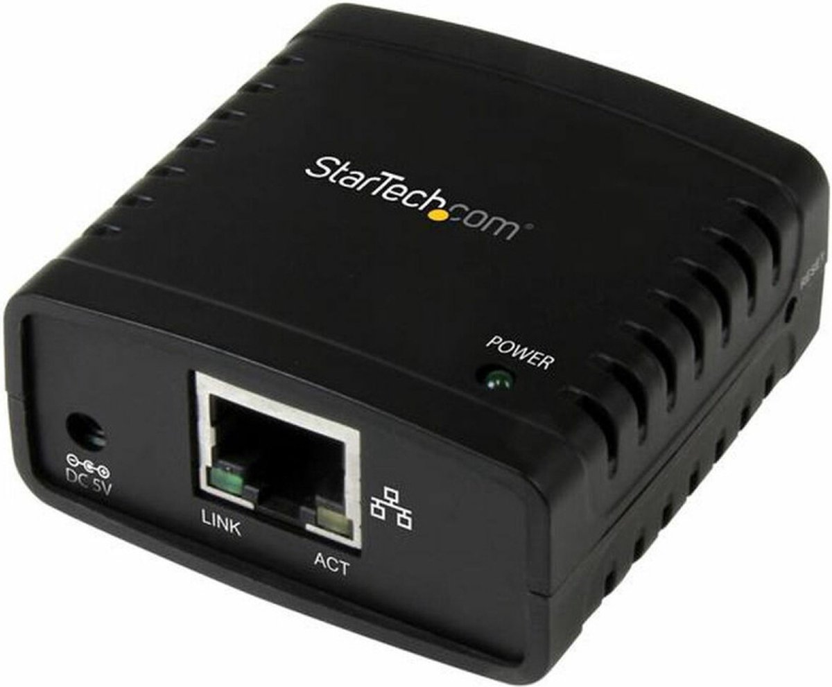 StarTech.com PM1115U2 10/100Mbps Ethernet to USB 2.0 Network LPR Print Server