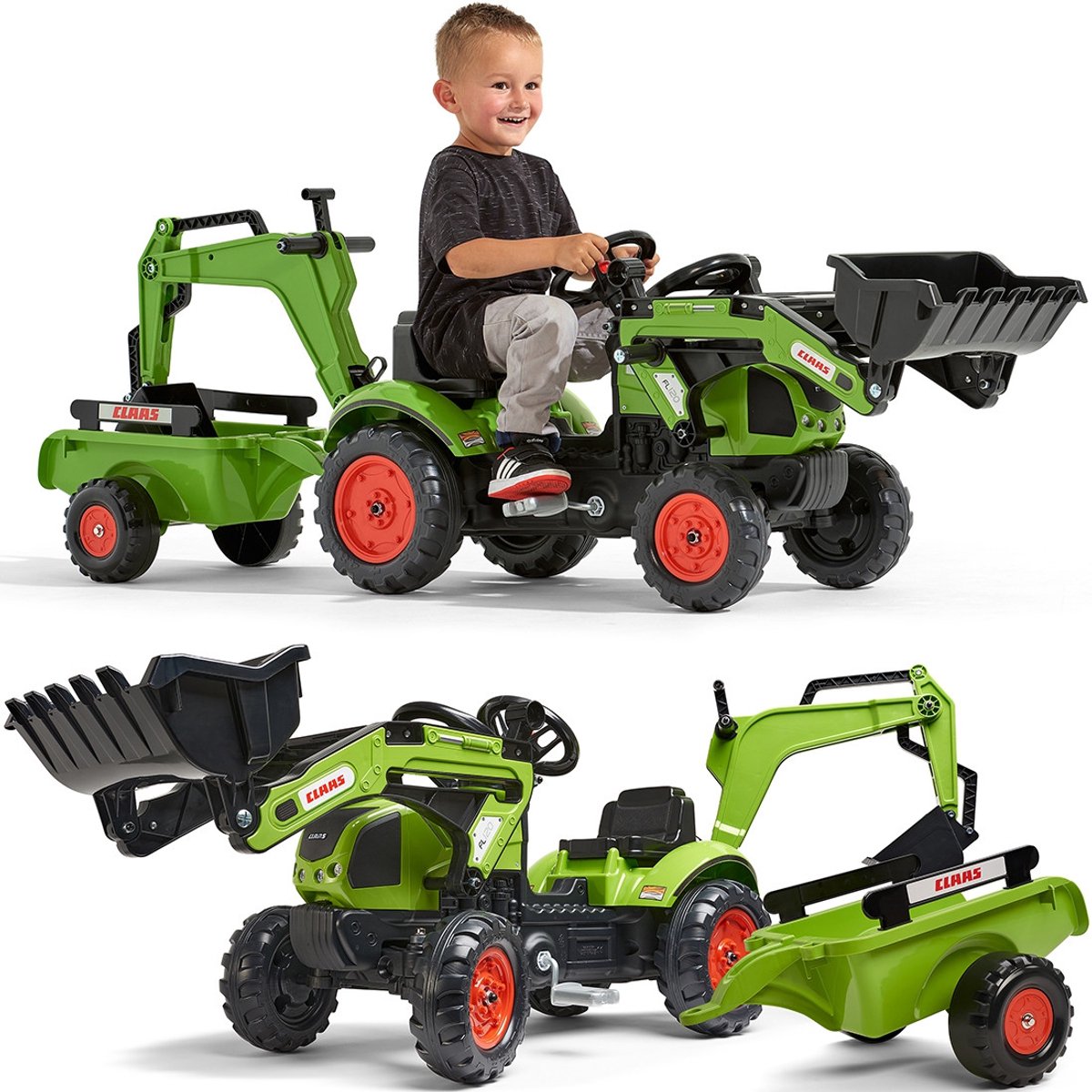 Falk Rendegraver inkl. vogn Claas