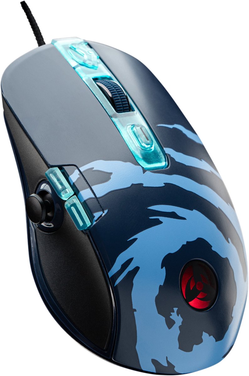 Lexip x Tsume NARUTO SHIPPUDEN Kakashi - Mus - Optisk - 12 knapper - Blå