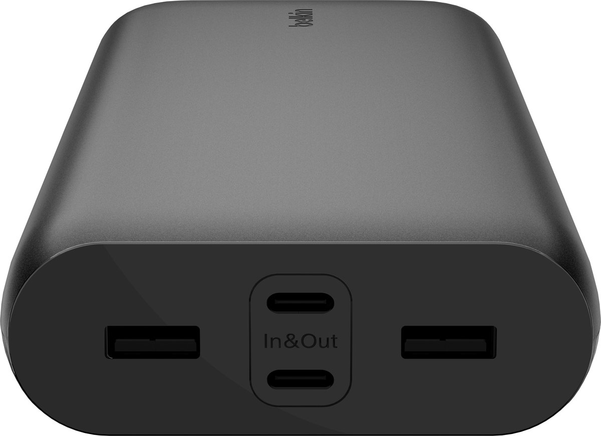 Belkin BoostCharge power bank - USB 24 pin USB-C - 32 Watt - 26000 mAh